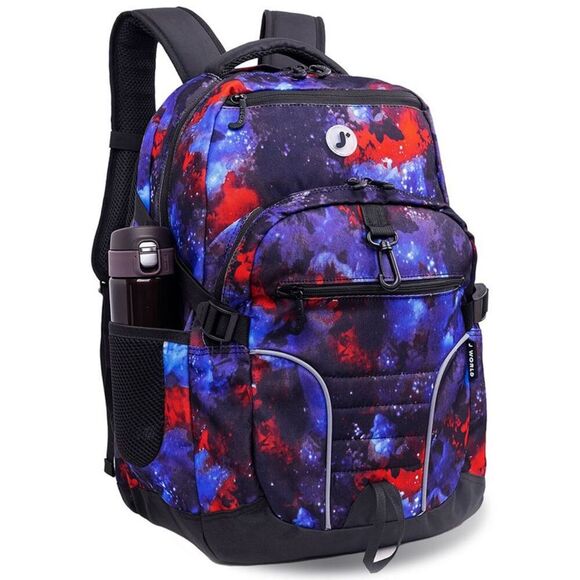 JWorld -  Backpack School 16"-Laptop Multicolored J W Blue - Picture 4 of 6